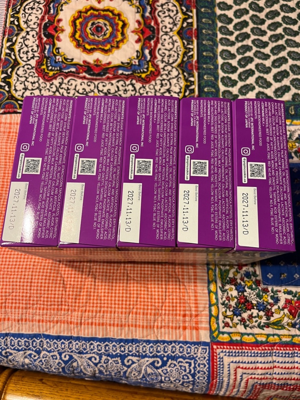 Popin' Cookin' DIY Candy Ramen Kit - Purple Packaging X 5 - Picture 4 of 5